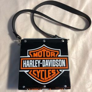 Harley Davidson License Plate Purse